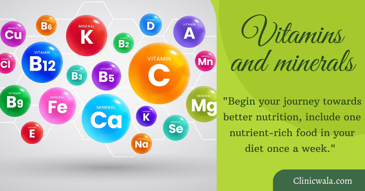 What is the significance of vitamins and minerals in our bodies?