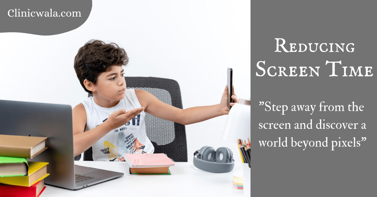 Reducing screen time for children and adults