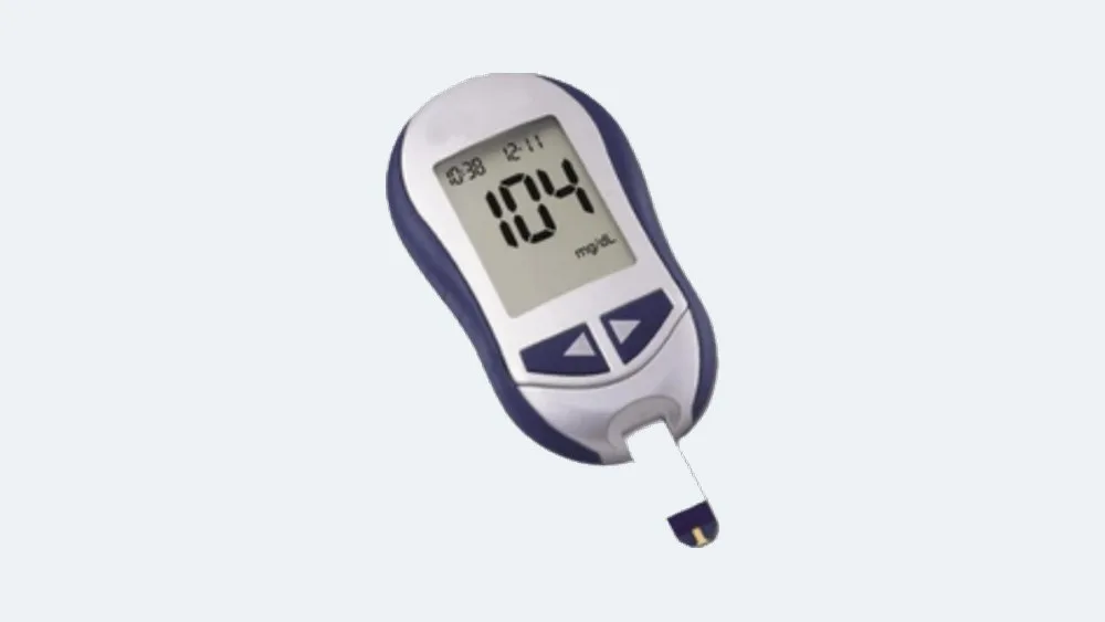 Glucometer supplied with the ClinicWala e-clinic kit