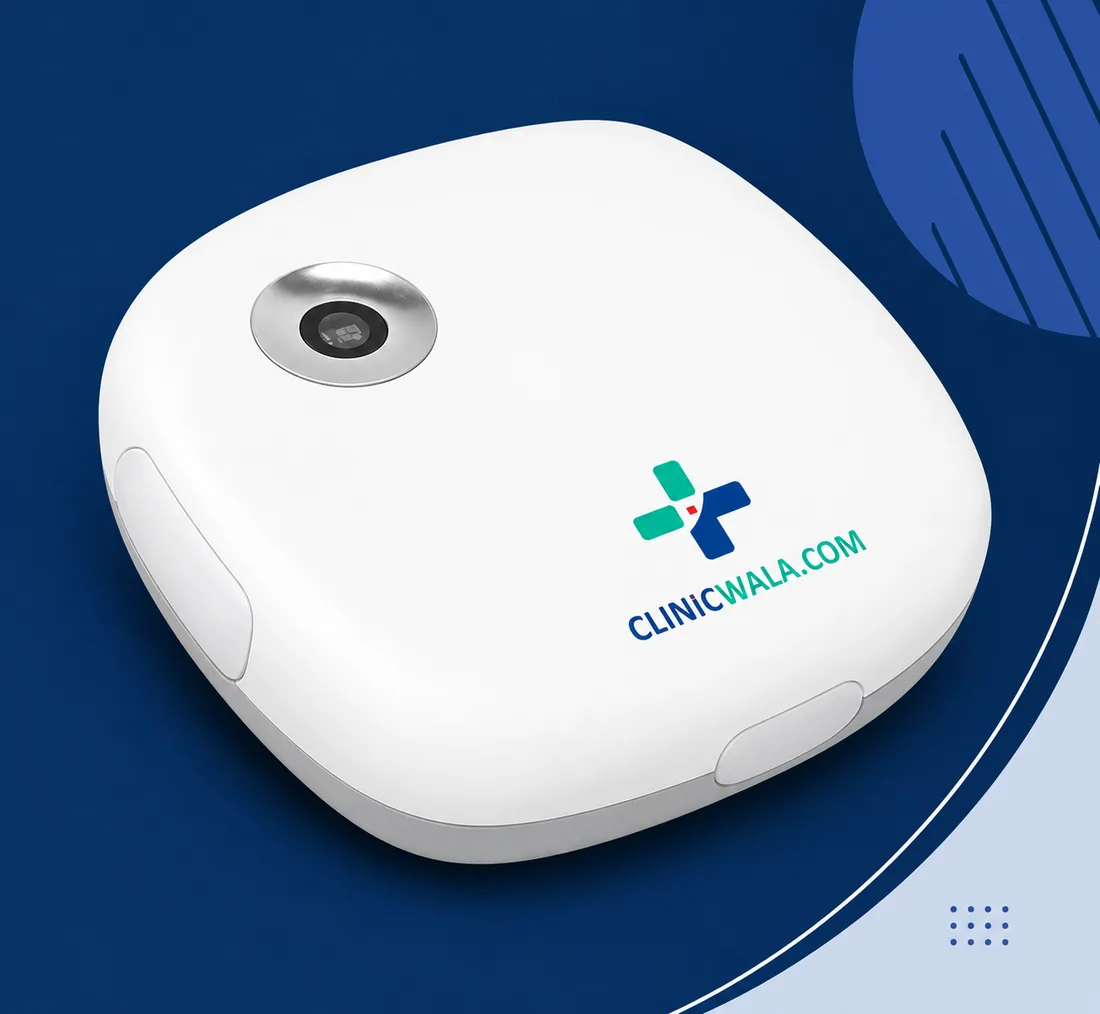 Multi-Vital Health Monitor supplied with the ClinicWala e-clinic kit