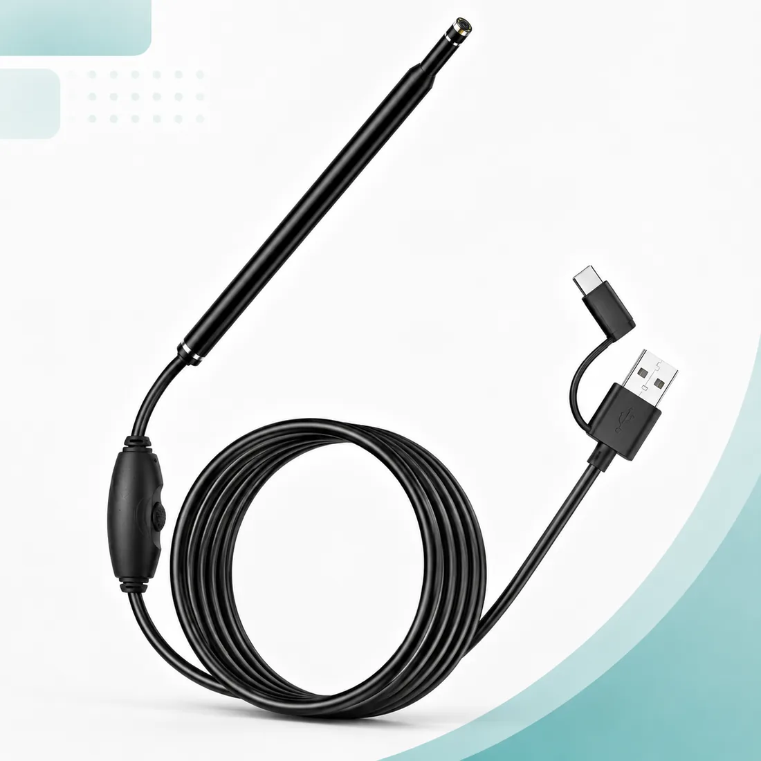 Digital Otoscope supplied with the ClinicWala e-clinic kit