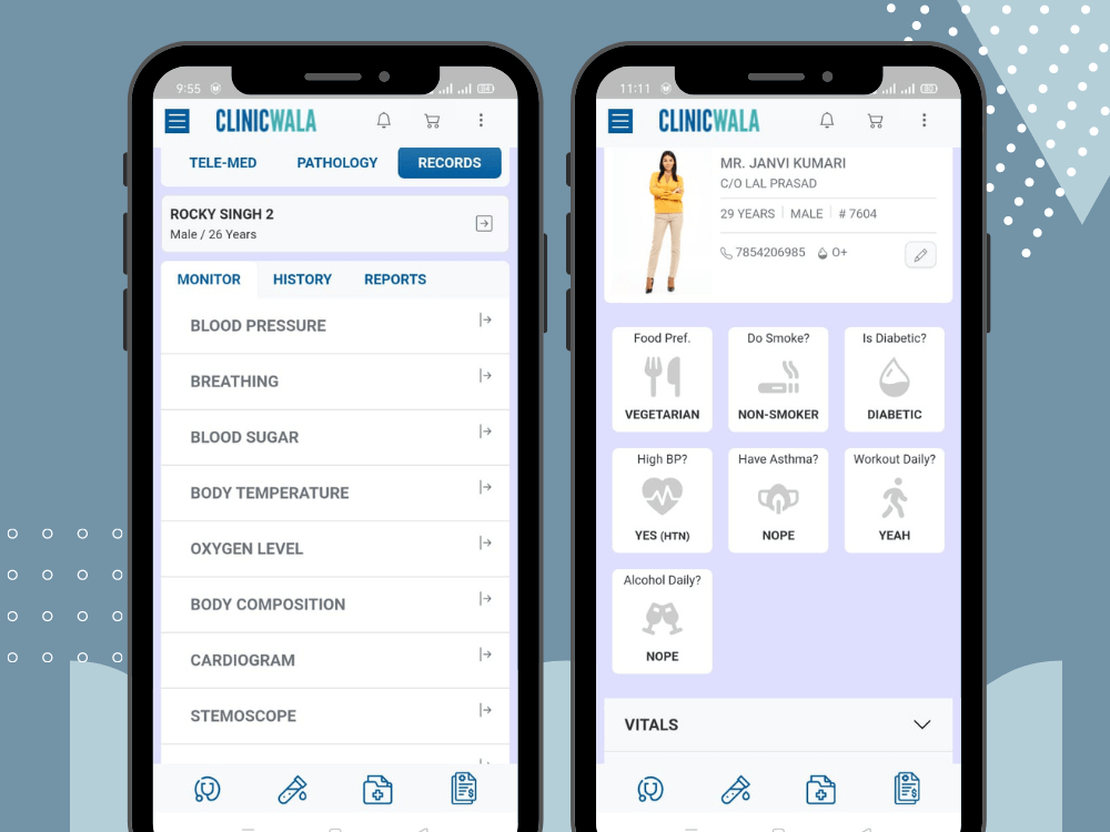 Patients Healthcare Mobile App