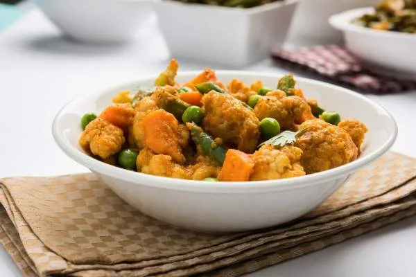 Scrambled cauliflower